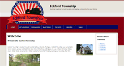 Desktop Screenshot of eckfordtownship.com